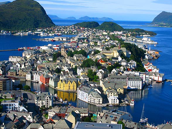 Escale Norvège (Alesund)