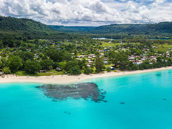 Escale Vanuatu (Ile Espiritu Santo)