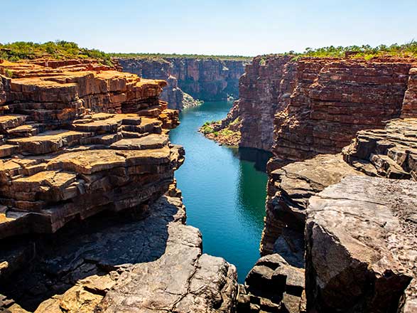 Escale Australie (King George River)