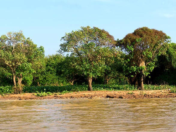 Escale Kampon Chhnang - Lac Tonlé