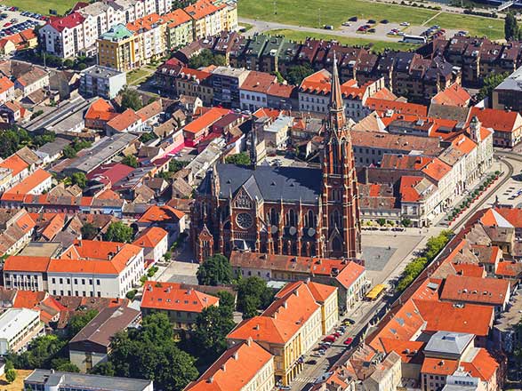 Escale OSIJEK (Croatie) - MOHACS (Hongrie)