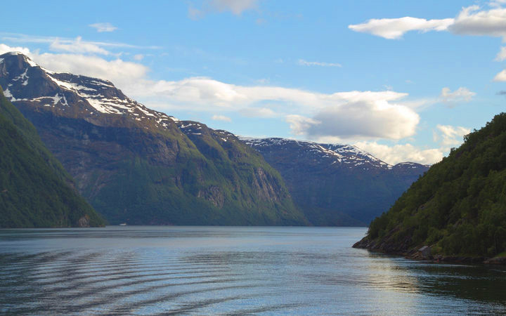 Photo escale geiranger norvege