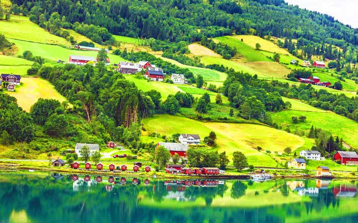 Photo escale hellesylt norvege