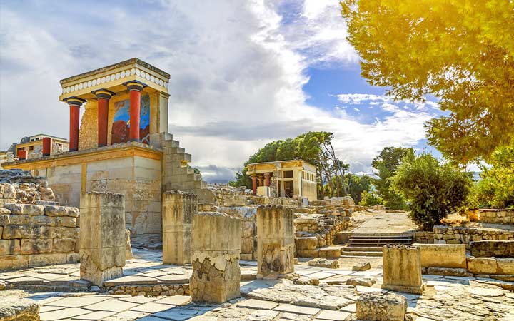 Photo escale heraklion grece