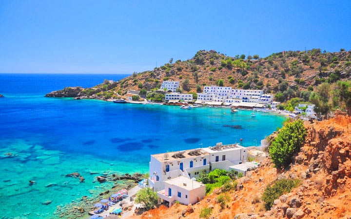 Photo escale heraklion grece