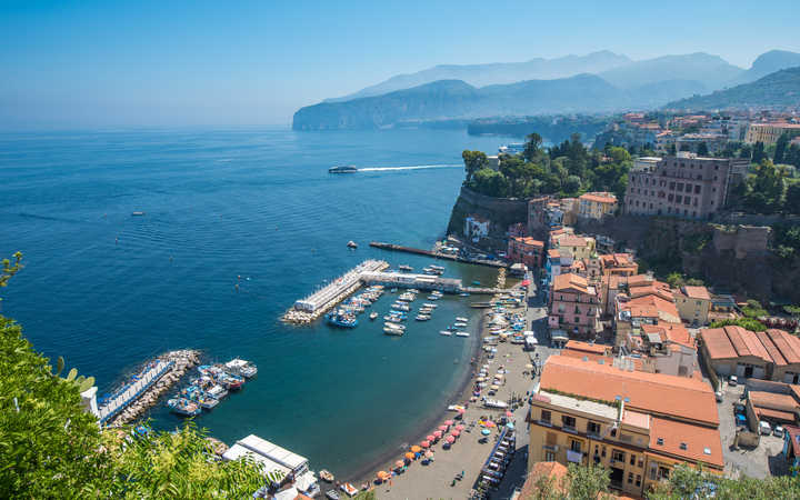 Photo escale sorrente italie