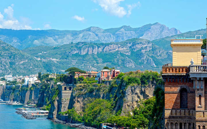 Photo escale sorrente italie