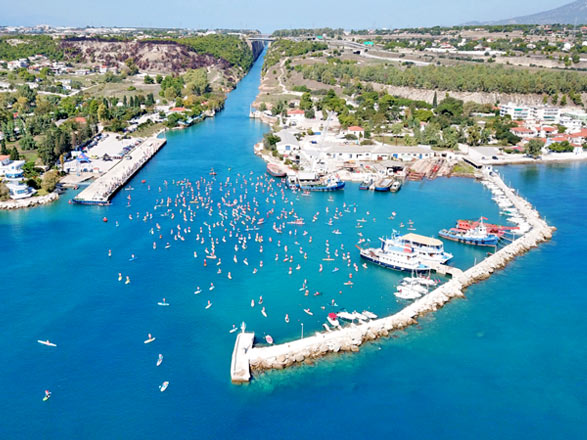 Escale CANAL DE CORINTHE