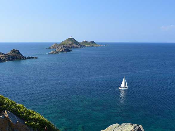 Escale Corse (Iles Sanguinaires)