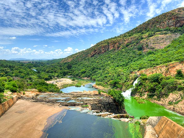 Escale Johannesburg - Kasane - Installation au lodge (Afrique du Sud-Botswana-Namibie)