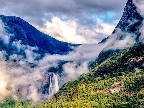 Escale Norvège (Lustrafjord)