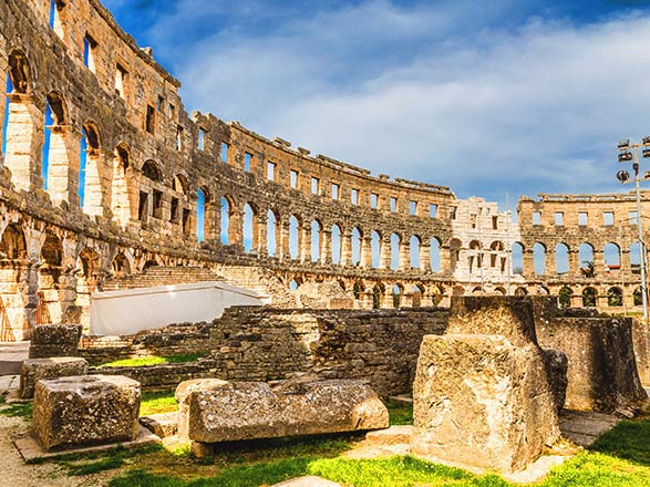Escale Croatie (Pula)
