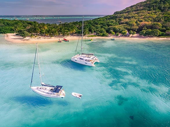 Escale Iles Grenadines (Admiralty Bay, Bequia)