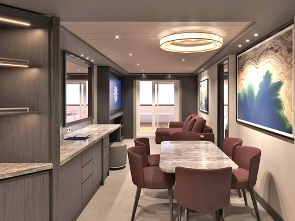 Yacht club royale balcon MSC Poesia