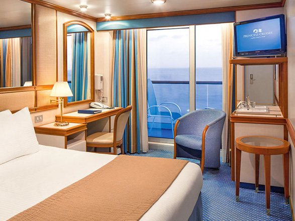 Cabine balcon Ruby Princess