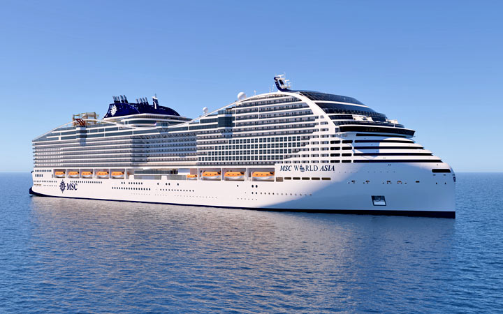 Navire MSC World Asia